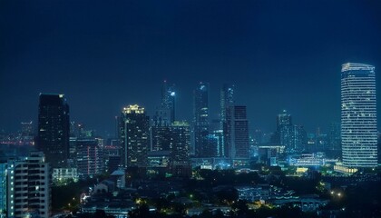 Obraz premium A panoramic perspective showcases urban design. 