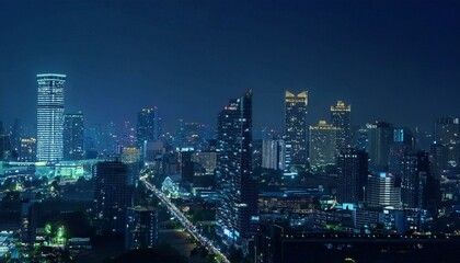 The contrast of concrete and nature is striking.  