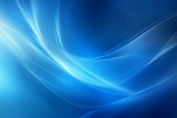 blue background with a curved design and a black background of the image of a wave ai
