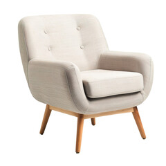 Naklejka premium chair isolated on white background