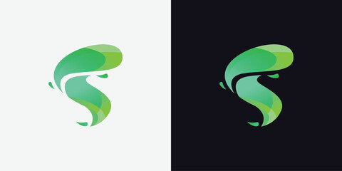 Letter S logo icon design template
