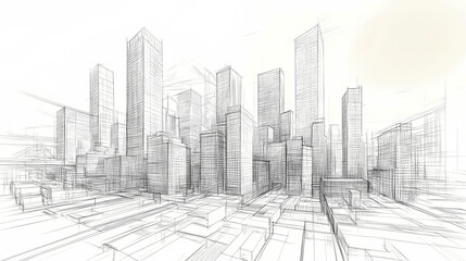 Fototapeta premium Design your dream buildings, hotels, and apartments with custom imagery. Ideal for creating stunning designs