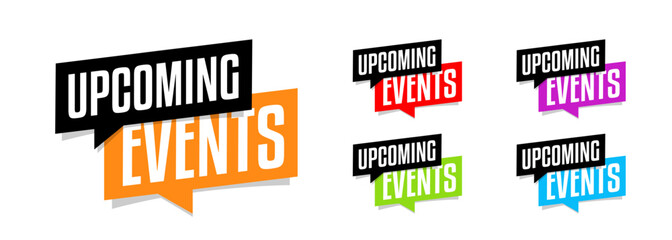 Upcoming events
