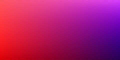wide vibrant red and purple gradient vector background