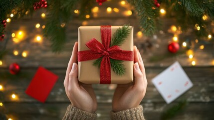 The Gift in Warm Hands