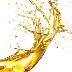 Fototapeta premium splash of orange juice