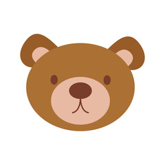 Vector Illustration of Cute Teddy Bear.
