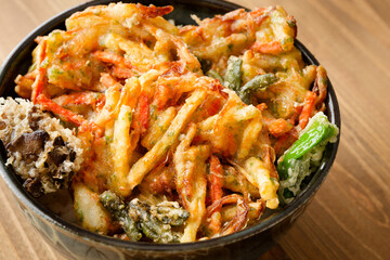 かき揚げ丼