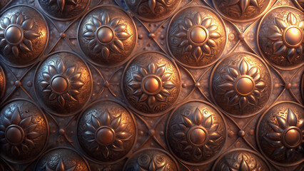 Seamless texture: bronze