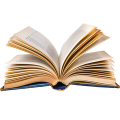open book isolated on white