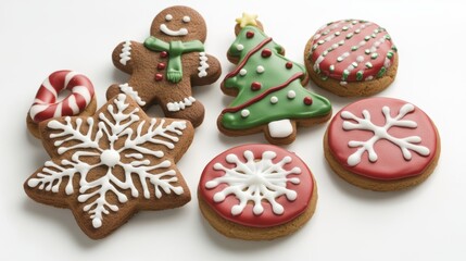 The Colorful Holiday Cookie Display