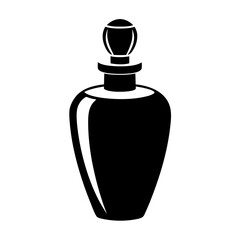 Elegant Luxury Perfume Bottle Vector Artwork Design