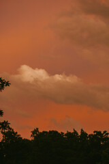 Unusal Sky color and pattern background