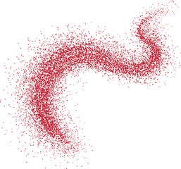 Halftone style abstract dotted spray texture