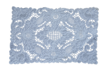 a crocheted doily