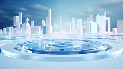 holographic technology background
