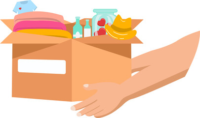 Hand Holding Charity & Donation