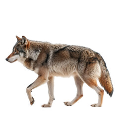 Fototapeta premium wolf isolated on white