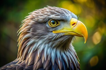 Naklejka premium Majestic National Bird of Germany in Natural Habitat Captured in Stunning Detail and Clarity