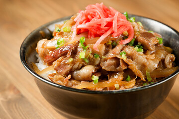 豚バラ丼
