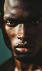 Close-up portrait of a man's face.