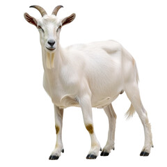 Obraz premium goat isolated on white