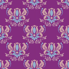 damask pattern with a classic floral design.African embroidery patterns, paisley, boho, floral ikat, ethnic floral designs, ikat sari, ikat patterns and ethnic patterns.