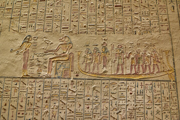 Tomb of Rameses V and VI (KV9) in Valley of the Kings, Luxor, Egypt