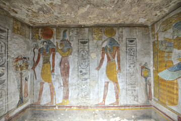 Tomb of Tausert and Setnakht (KV14) in Valley of the Kings, Luxor, Egypt