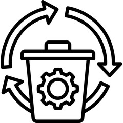 Waste Management Icon