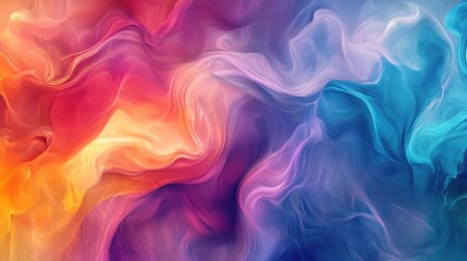 Obraz premium Abstract colorful swirling pattern background.
