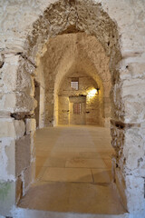 Obraz premium The Citadel of Qaitbay is the most famous landmark in Alexandria, Egypt