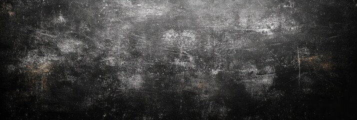 Obraz premium Simple chalkboard with a few clean sketches in white, clean empty space.