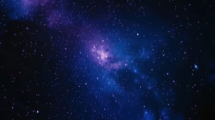 A vibrant depiction of a cosmic scene filled with stars and nebulae.