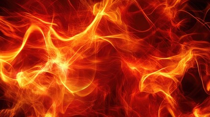Abstract Flame Background for Creative Projects