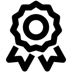award black outline icon