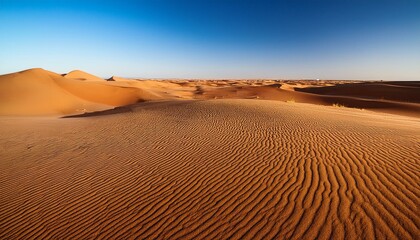 【風景素材イラスト】広大な砂漠