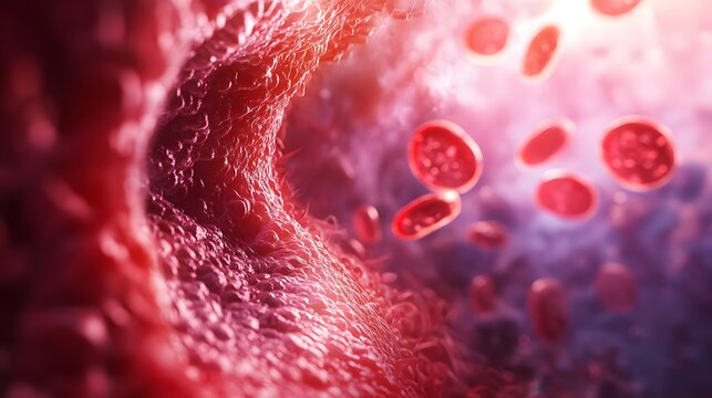 Visual Representation of Increased Gluconeogenesis Process