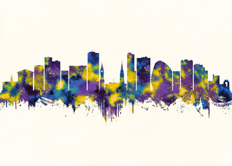 Leicester City Skyline Cityscape Skyscraper