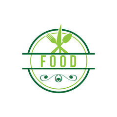 Obraz premium Food Logo Design