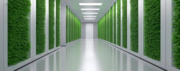 Eco-Friendly Data Center With Green Walls