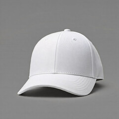 White Baseball Cap Mockup for Branding and Design