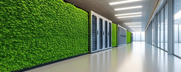 Eco-Friendly Data Center With Green Walls