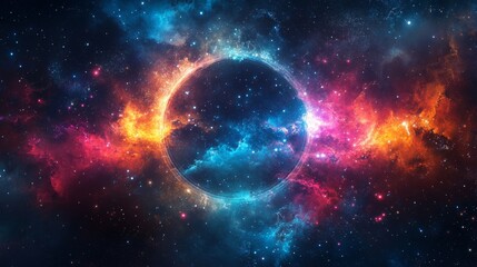 Stellar Nebula Burst