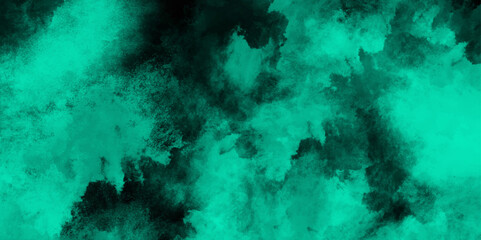 abstract cloud and vapor texture background. Black and blue smoke aquarelle smudge illustration smooth grungy smokey light pastel colors ink glow. Teal color powder explosion .	
