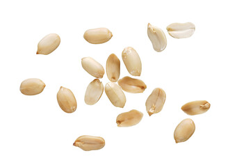 sprite of shelled peanuts isolated