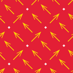 Seamless partern with simple striught line art