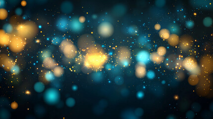 Obraz premium Glowing Light Bokeh