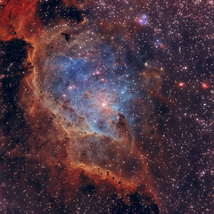 Obraz premium mebula in space