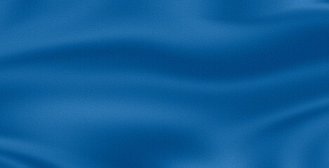 Blue fabric silk Minimalist texture for aesthetic background beautiful abstract background gradient fresh color With noise for banner	